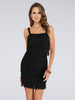 Lara 29488 - Beaded Fringe Cocktail Dress