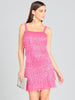 Lara 29488 - Beaded Fringe Cocktail Dress