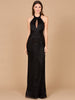 Halter Neck Dress with Keyhole