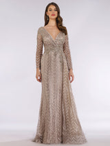Lara 29620 - Lace Skirt Overlay Dress OUTLET
