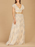 Lara 29966 - Lace, V-Neck Dress