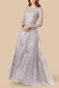 Lara 29759 - Long Sleeves Ballgown Fully Embellished