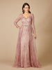 Lara 29782 - Beaded Lace Overskirt Ballgown
