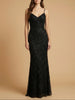 Body Con V-neck Beaded Dress | Lara 29904
