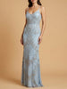 Body Con V-neck Beaded Dress | Lara 29904
