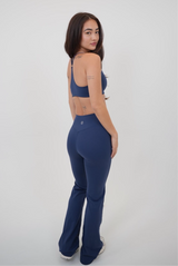 I Live in Luxury Navy Blue Flare Pant - treasures-4-u-2-day