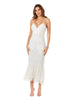 Lara Fae V-Neck Spaghetti Strap Wedding Gown
