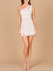 One Shoulder Bridal Mini Dress | 51173