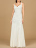 Lara 51217 -Beaded Bridal Gown with Godets
