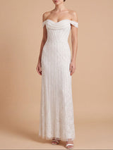Off Shoulder Corset Bridal Gown | 51238