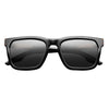 Gravitas:  Polished Black - Brushed Aluminum / Grey AR Lens