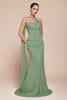 Ladivine 7433 Dress Versatile Tie Chiffon Strapless Dress