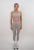 I Am Glowing Frosty Gray Quick Dry Butter Legging