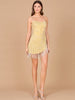 One Shoulder Fringe Short Dress