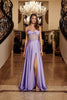 Nox Anabel A1738 Long A-Line Strapless Boned Corset Prom Dress