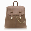 Agnes Brown Vegan Rucksack - treasures-4-u-2-day