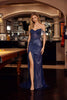Nox Anabel C1850 Off Shoulder Fully Beaded Fitted Prom Gown