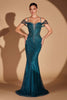 Ladivine CC496 Hollywood Glamour Gown With Modern Couture Edge