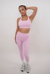 I Am Glowing Pink Blossom Quick Dry Butter Legging - treasures-4-u-2-day