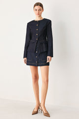 CITY MUSE MODERN DENIM JACKET