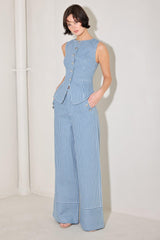 PINSTRIPE PRESTIGE WOVEN PANTS