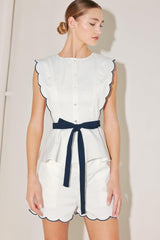 RESORT READY WOVEN TOP