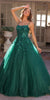 Nox Anabel H1464 Square Neck Poofy A-Line Quinceanera Gown