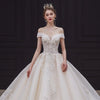 Elegant Off The Shoulder Wedding Gown EDW469