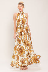 HONEY LUXE WOVEN MAXI DRESS