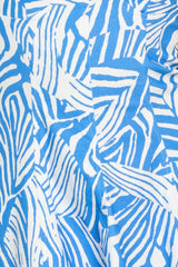 BLUE LAGOON CHIC WOVEN MINI DRESS
