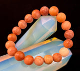 Blush Ember Pink Aventurine Bracelet – 10mm Matte Reiki-Infused Energy Bracelet (Medium Fit)