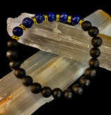 🖤🔥 Strength & Focus Men’s Lava Stone Bracelet – Choose Your Stone