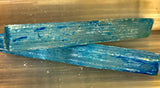 Blue Selenite Charging Stick (6”) – Dyed Raw Crystal Wand for Energy Cleansing, Protection & Spiritual Clarity