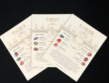 Cosmic Vibes Zodiac Bracelet ✨♈♉♊ (Comes gift boxed with free Zodiac description card.)