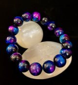 Galaxy Tiger Eye Bracelet – Energy, Confidence & Protection | Medium & Large Wrist Fit