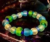 Saltwater Soul Sea Glass Bracelet 🌊💙
