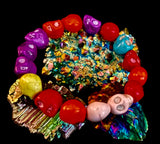 Corazón Calavera Energy Bracelet