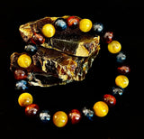 Triple Power Tiger Eye Bracelet