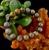 Grass Flower Jasper Bracelet – 10mm | Small–Medium (6.5"–7")