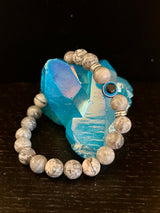 Evil Eye Style Beaded Bracelets – Handmade Natural Stone Protection