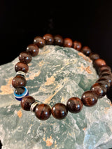 Evil Eye Style Beaded Bracelets – Handmade Natural Stone Protection