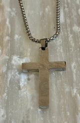 Stainless Steel Cross Necklace – A Symbol of Strength, Balance & Self-Expression - treasures-4-u-2-day