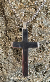 Stainless Steel Cross Necklace – A Symbol of Strength, Balance & Self-Expression - treasures-4-u-2-day