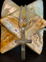 Stainless Steel Cross Necklace – A Symbol of Strength, Balance & Self-Expression - treasures-4-u-2-day
