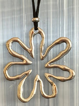 Hollow Out Flower Charm Necklace – Free-Spirited, Fierce, and Fabulous - treasures-4-u-2-day