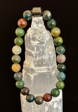 Earth Energy Collection – 6 Choices - Natural Stone & Magnetic Bead Bracelets for Medium to Large Wrists - treasures-4-u-2-day