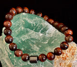 Earth Energy Collection – 6 Choices - Natural Stone & Magnetic Bead Bracelets for Medium to Large Wrists - treasures-4-u-2-day