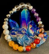 Menopause Relief & Support Bracelet – 8mm Natural Gemstones for Balance & Wellness
