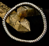 🐍 Snake Bone Style Hematite Bracelet – Bold & Modern Power Piece - treasures-4-u-2-day