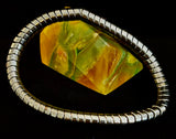 🐍 Snake Bone Style Hematite Bracelet – Bold & Modern Power Piece - treasures-4-u-2-day